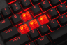 K60 PRO Mechanical Gaming Keyboard — Red LED — 100% CHERRY MV Mechanical Keyswitches — Black