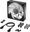 iCUE LINK RX120 MAX RGB 120mm PWM Thick Fan Expansion - Black