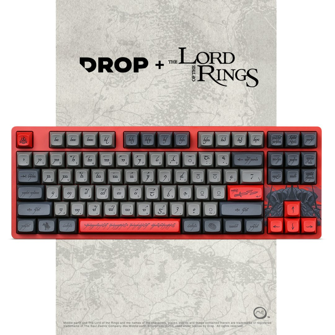Drop + The Lord of the Rings™ Ringwraith™ Keyboard