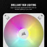 iCUE AR120 Digital RGB 120mm PWM Fan, Single Pack, White