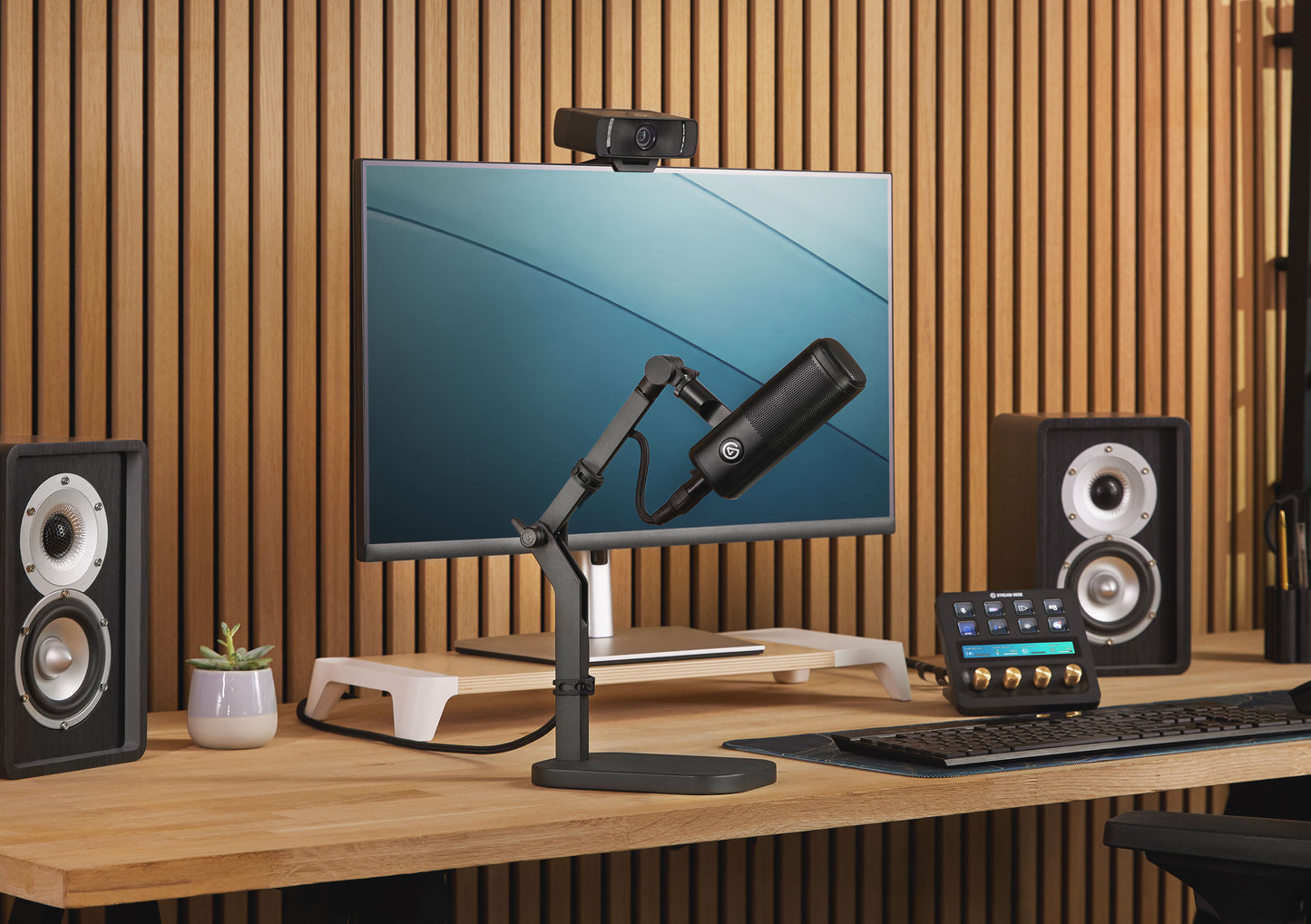 Wave Desk Stand