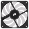 iCUE AF120 RGB SLIM 120mm PWM Fluid Dynamic Bearing Fan — Black Single Pack
