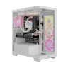 VENGEANCE a7500 Gaming PC - White: AMD Ryzen 7 9800X3D, GeForce RTX 5080, 32GB DDR5, 2TB M.2 SSD, Win11 Home - White
