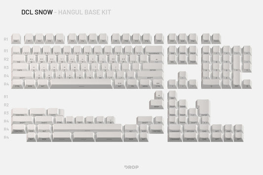 Drop DCL Snow International Keycap Set - KR
