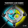 Hydro X Series XC7 RGB PRO CPU Water Block (1700/1200/AM5/AM4) — Silver