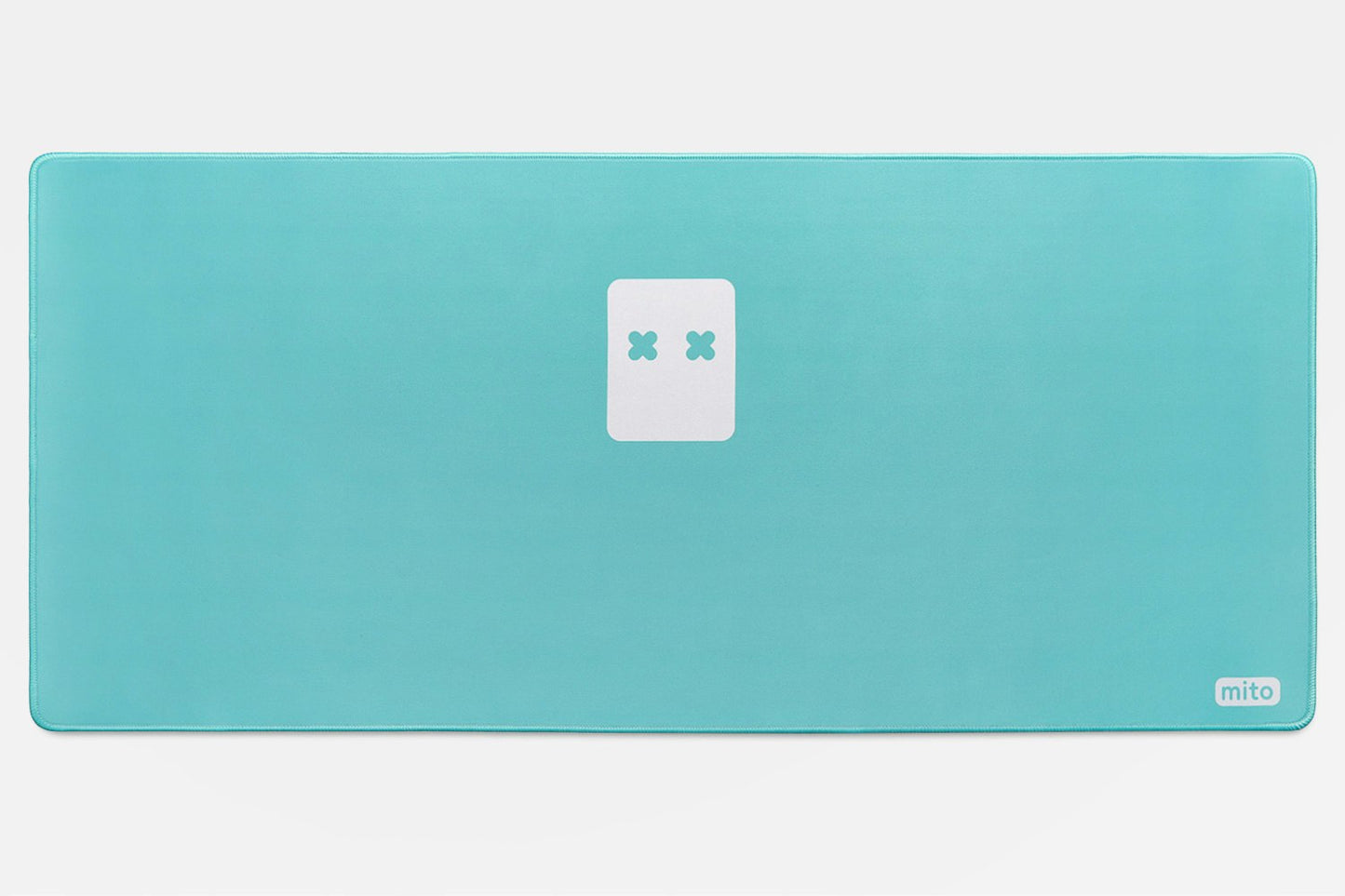 Drop + MiTo GMK Pixel Desk Mat - Cyan