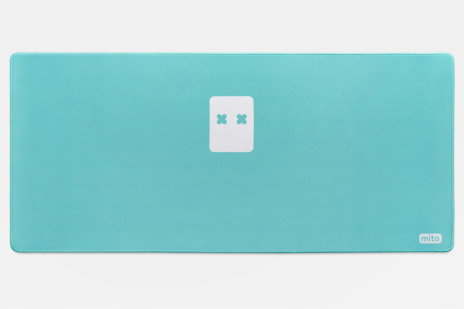 Drop + MiTo GMK Pixel Desk Mat - Cyan