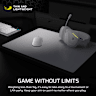 MM Glass Large Precision Gaming Mouse Pad - Gray