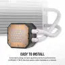 iCUE H100i ELITE CAPELLIX XT Liquid CPU Cooler, White