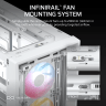 FRAME 4000D RS ARGB Modular Mid-Tower PC Case - White