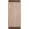 FRAME 4000 Series WOOD Front Panel - Black/Walnut