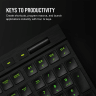 K100 AIR WIRELESS RGB Ultra-Thin Mechanical Gaming Keyboard - CHERRY MX Ultra Low Profile Tactile.