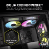 iCUE LINK RX120 RGB 120mm PWM Fan Triple Starter Kit