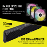 HYDRO X SERIES iCUE XH303i RGB PRO Custom Cooling Kit - Black