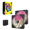 iCUE LINK RX140 MAX RGB 140mm PWM Thick Fans Starter Kit