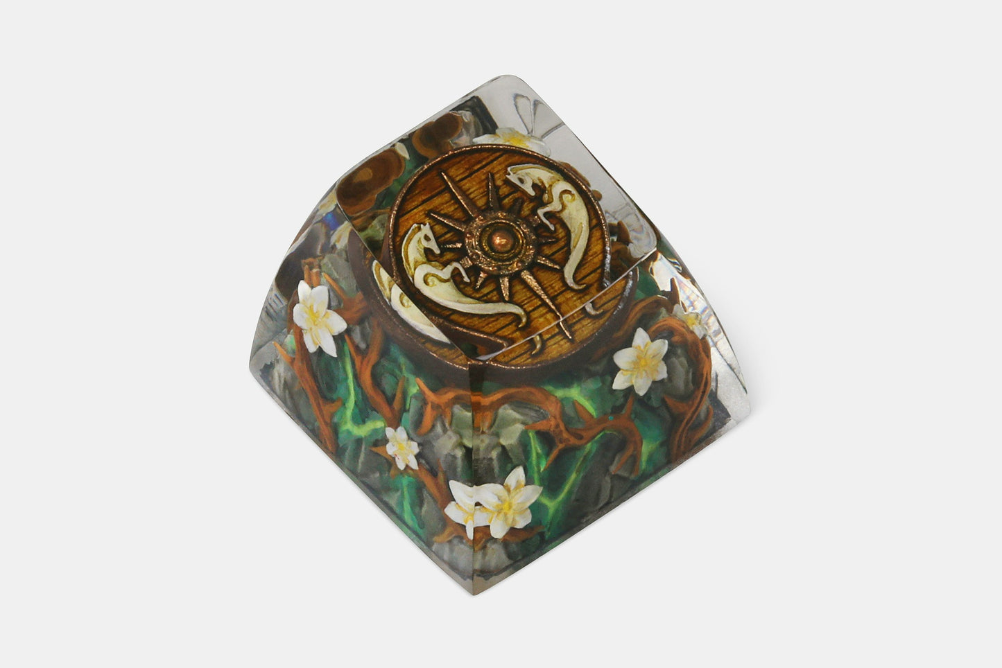 Drop + The Lord of the Rings™ Rohan™: Simbelmynë Artisan Keycap - Barrow Shield