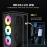 2000D RGB AIRFLOW Mini-ITX PC Case - Black