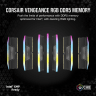 VENGEANCE® RGB 32GB (2x16GB) DDR5 DRAM Up To 6000MT/s CL30 Memory Kit