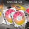 iCUE LINK TITAN 240 RX RGB AIO Liquid CPU Cooler - White