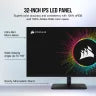 CORSAIR XENEON ​32UHD144-A 32-Inch IPS UHD (3840 x2160), 144Hz Refresh Rate, HDR600 Gaming Monitor