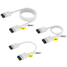 iCUE LINK Cable Kit with Straight connectors, White