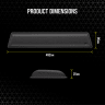Cushioned Dual-Layer Palm Rest – Full-Size