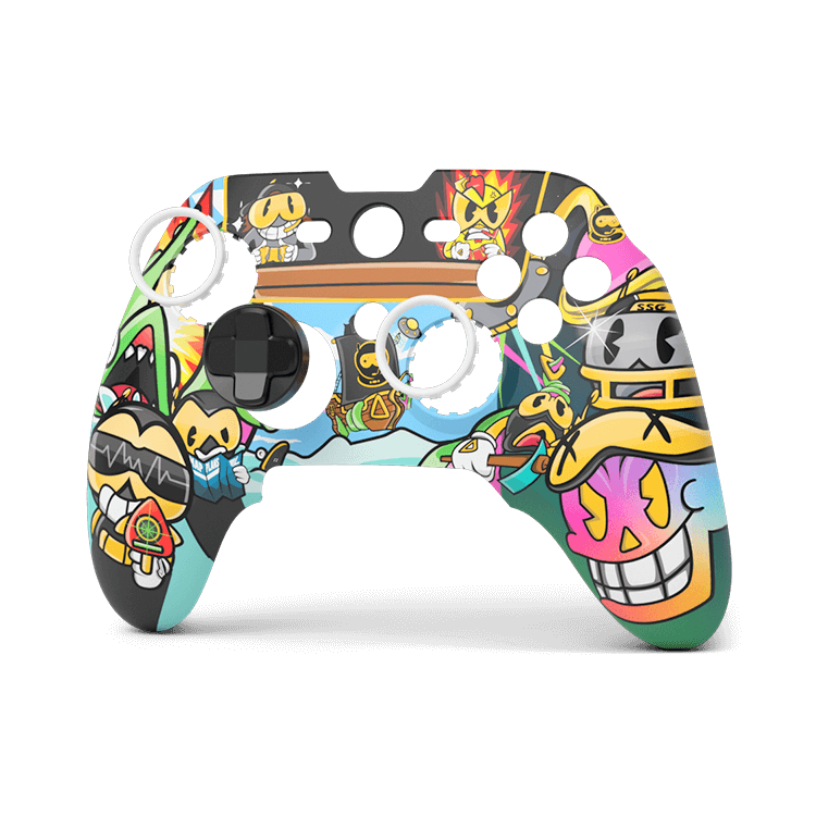 SCUF Valor Pro Faceplate Kit - Spacestation Evergreen