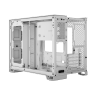 2500D AIRFLOW Mid-Tower Dual Chamber PC Case - White