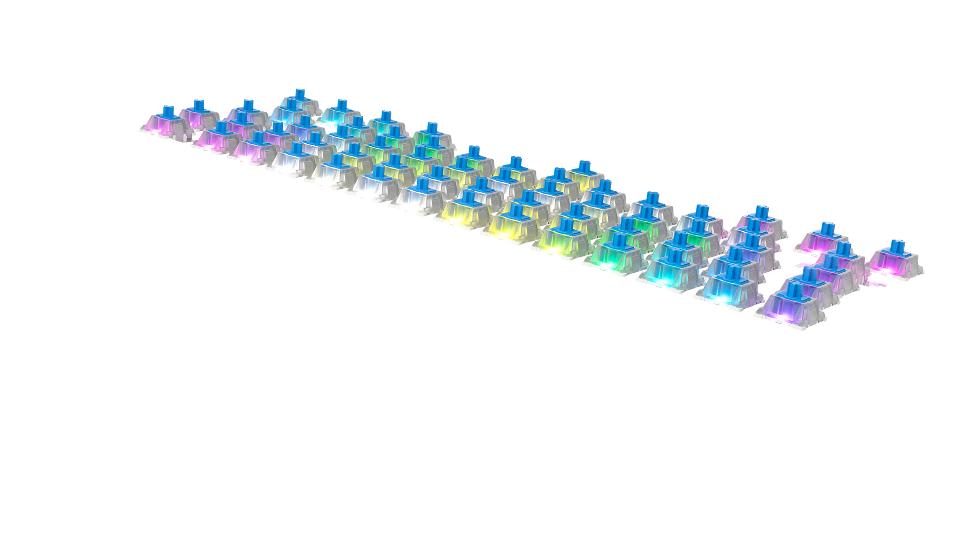 CHERRY MX RGB Blue - 65pcs