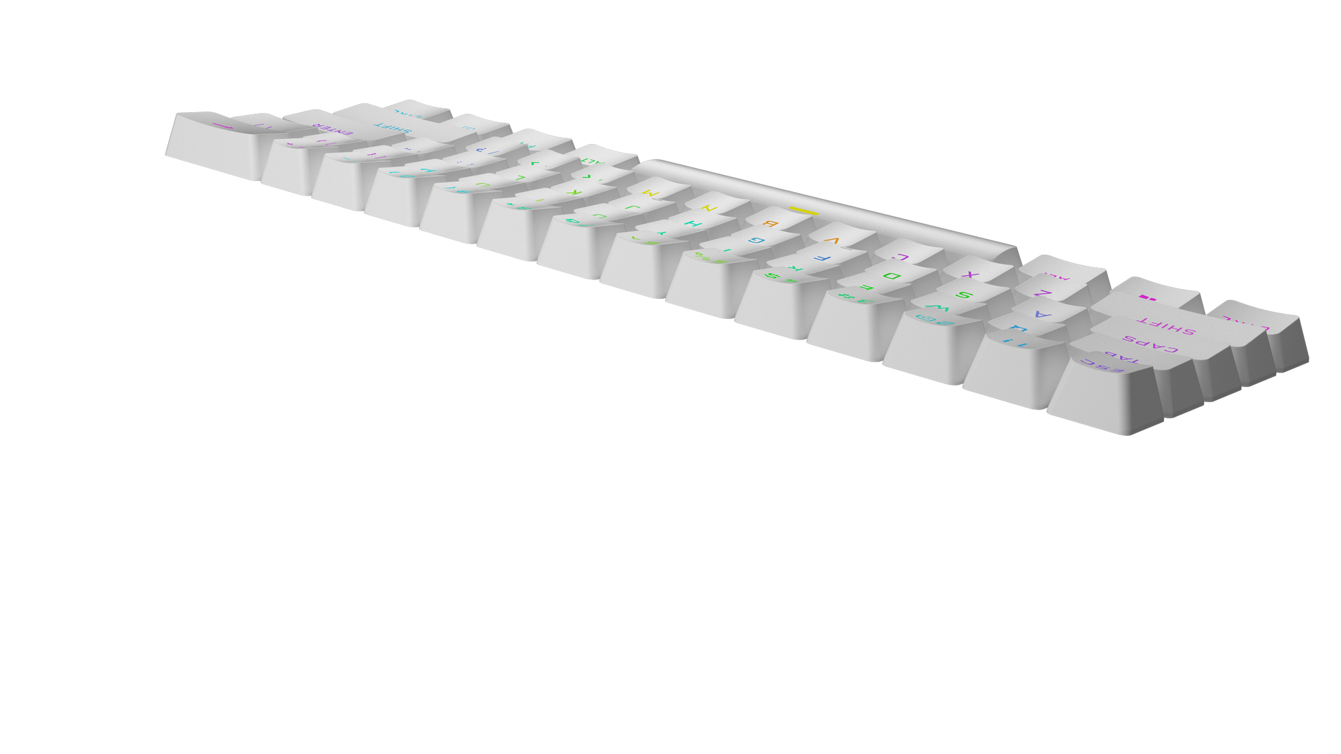 K70 Keycaps - White