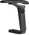 TC500 Rotating Arm Rests - Left & Right Sides - Black