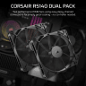 RS140 140mm PWM Fans - Dual Pack