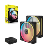 iCUE LINK LX140-R RGB 140mm PWM Reverse Fans Starter Kit