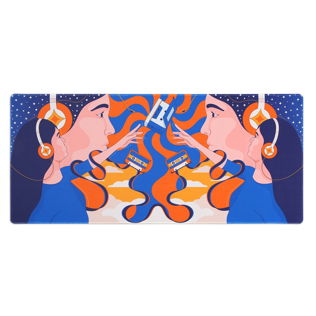 Drop + Mr. Bingo WLK-MN Desk Mat
