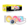 iCUE LINK TITAN 360 RX LCD Liquid CPU Cooler - White
