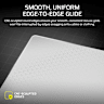 MM Glass Large Precision Gaming Mouse Pad - Gray