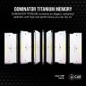 DOMINATOR® TITANIUM RGB 64GB (2x32GB) DDR5 DRAM Up To 6000MT/s CL30 AMD EXPO & Intel XMP Memory Kit — White