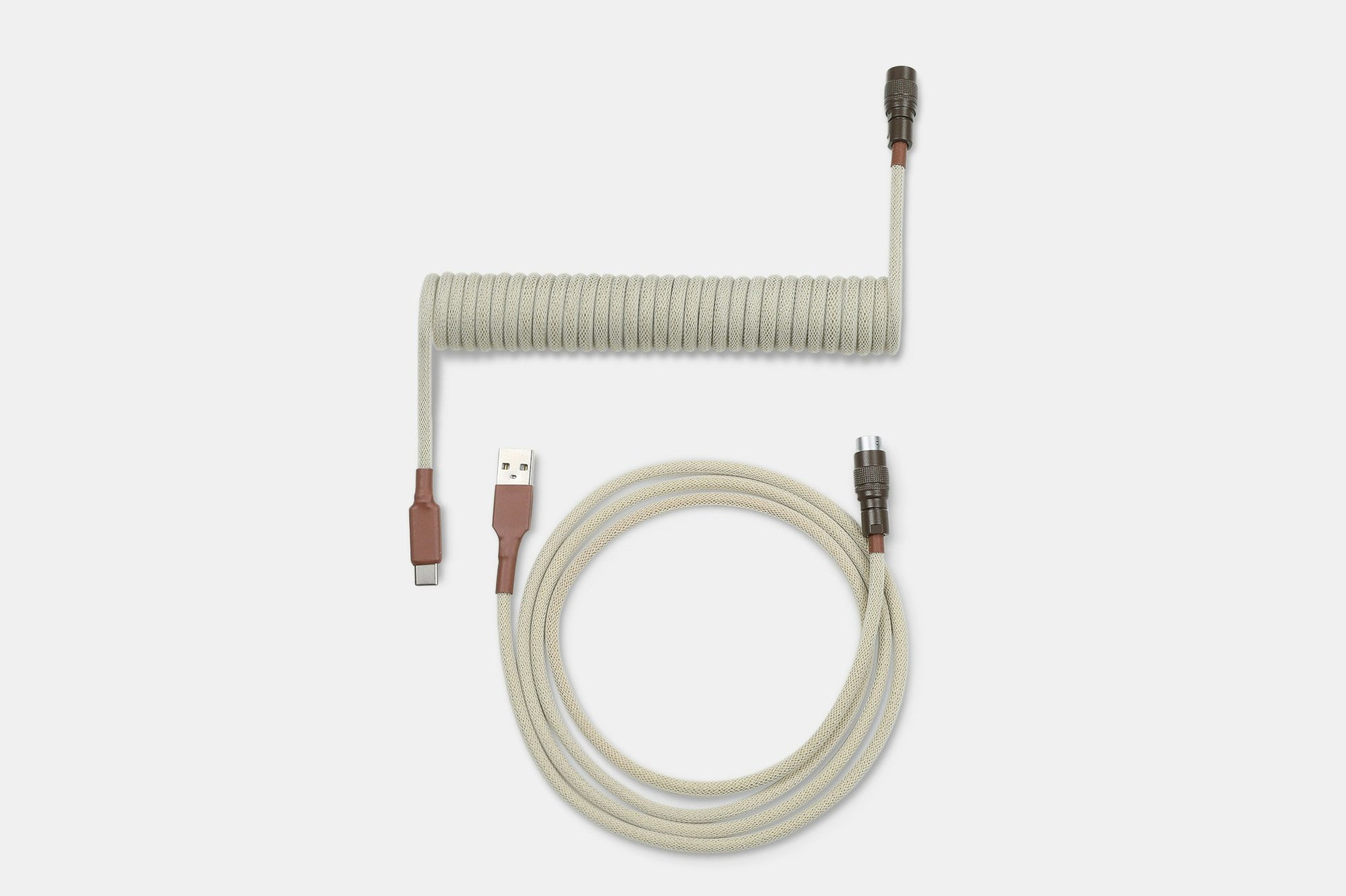 Drop Latte YC8 Keyboard Cable - Coiled