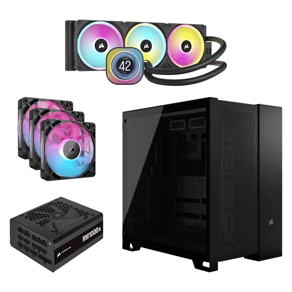6500D Airflow Black All-in-One Bundle