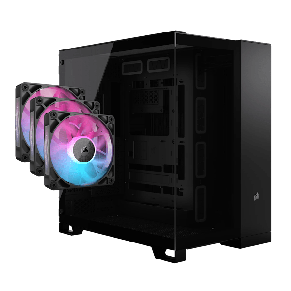 6500X Case Black with RX120 Triple Starter Kit Bundle