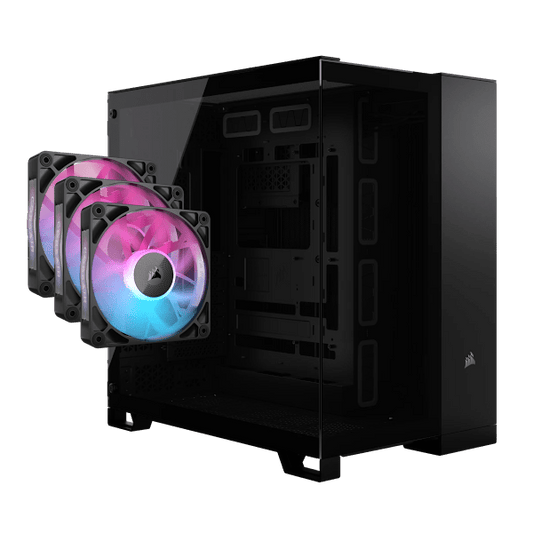 6500X Case Black with RX120 Triple Starter Kit Bundle