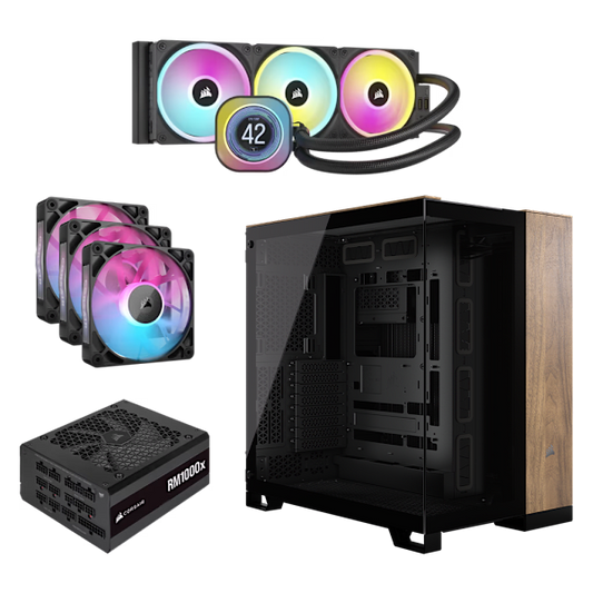 6500X Black/Walnut Wood All-in-One Bundle