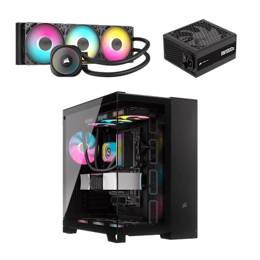 6500X RGB TG Black All-in-One Bundle