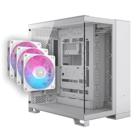 6500X Case White with RX120 Triple Starter Kit Bundle