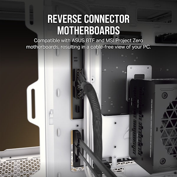 iCUE LINK 6500X RGB Mid-Tower ATX Dual Chamber PC Case - Black