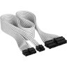 Premium Individually Sleeved ATX 24-Pin Cable Type 5 Gen 5, White