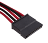 Premium Individually Sleeved PSU Cable Kit Pro Package, Type 4 (Generation 3) - Red/Black
