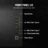 6500D AIRFLOW Mid-Tower Dual Chamber PC Case - Black