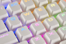 CORSAIR GAMING PBT Double-shot Keycaps Full 104/105-Keyset — White