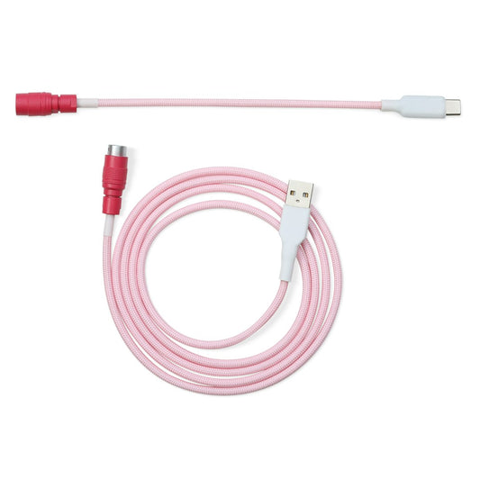 Drop Keyblossom Coiled YC8 Keyboard Cable - Straight